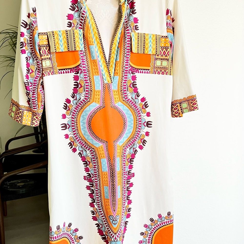 Day Shirt Dress! Springy- Summery!